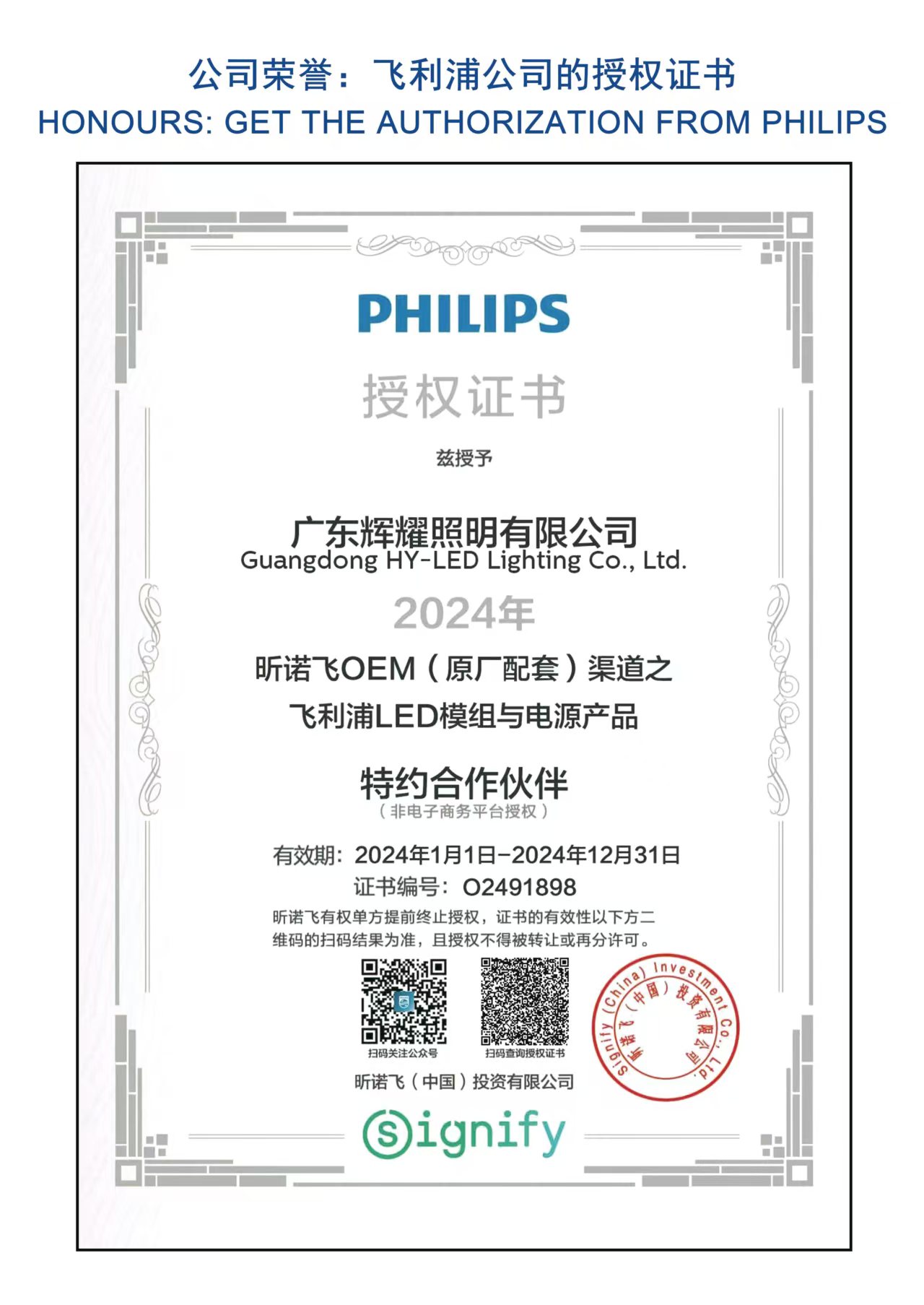 Get the authorization from philips